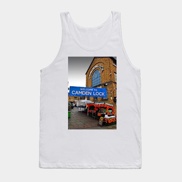 Camden Lock Market London NW1 England Tank Top by AndyEvansPhotos